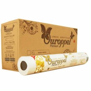 Lençol Hospitalar 70x50 Com 6 Rolos 100% Celulose