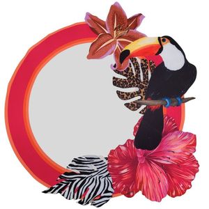 Kit 4 Jogos Americanos Impermeável Tucano Luxo vermelho