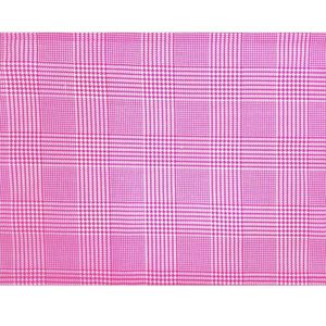 Kit 4 Jogo Americano Xadrez Docura Pink Da Charlô