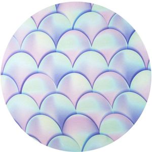 Kit 4 Capas Sousplat Sereia 35cmx35cm lilás