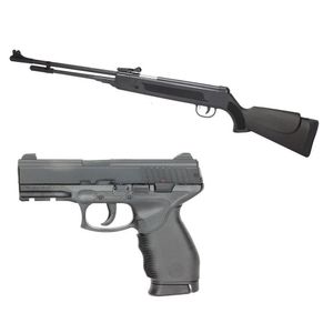 Carabina Pressão Spring Black 5,5mm Pistola 24-7 4,5 Mola