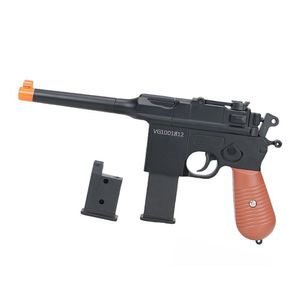 Pistola Airsoft Vg Mauser C96 V10 Metal Mola 6mm Vg Rossi