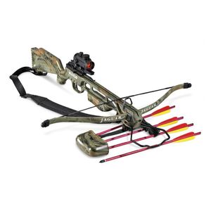 Balestra Jaguar I Luxo Recurva Camuflada 175 Lbs + Kit Ek Ar