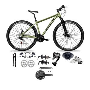 Bicicleta Aro 29 Absolute Nero 5 Câmbios 27v Shimano Altus Freios Hidráulicos - Oliva Tam.15