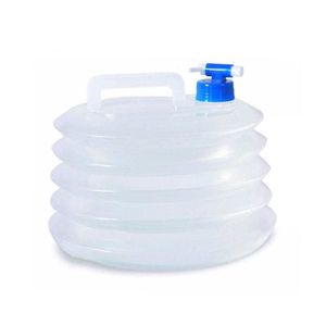 Galao Agua Dobravel Garrafa Camping Esportes Tanque Torneira Armazenamento