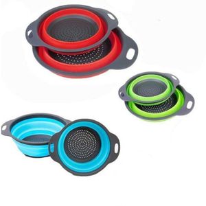 Escorredor Macarrão Alimentos Retrátil Em Silicone Para Arroz-legumes-salada Portátil