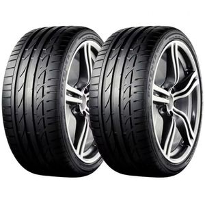 Pneu Aro 19 Bridgestone Potenza S001 225-45 92w Run-flat 2 unidades Preto