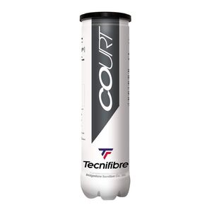 Bola De Tênis Tecnifibre Court Tubo Com 04 Bolas