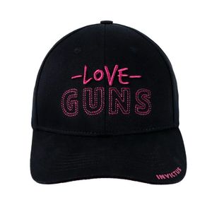 Boné Feminino Love Guns Preto