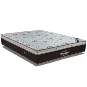 Colchão King Molas Ensacadas Superpocket Sleep King Ortopillow (193x203x32) - Ortobom