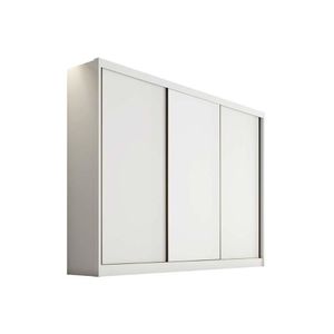 Guarda Roupa Solteiro 3 Portas E 4 Gavetas Sollo-logan Branco