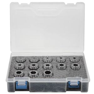 Jogo De Pinças Er Com Caixa De Plástico - Modelo Er-20 - Cap. 1,0 A 13,0mm