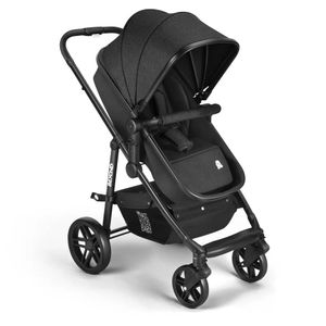 Carrinho Passeio Beyond 2 Em 1 Assento Moisés 0-15kg Preto Multikids Baby - Bb428 Preto