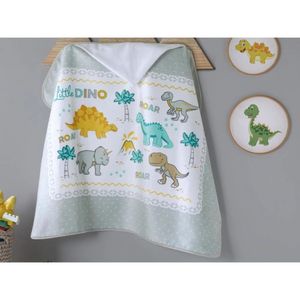 Toalha De Banho Capuz Bebê Döhler Little Dino
