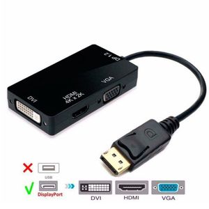 Adaptador Conversor Displayport Para Vga-hdmi-dvi
