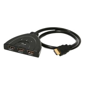 Chaveador Hdmi 1 Entrada 3 Saidas 4k