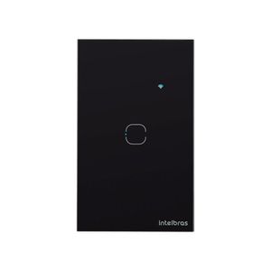Interruptor Smart Zigbee Touch 1 Preto Ezs 1001 4850053