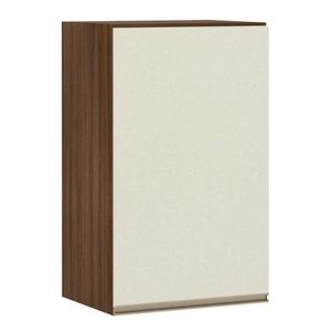 Armário Para Cozinha 40 Cm 1 Porta Dourado Com Kashmir
