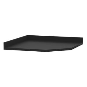 Tampo Luciane Canto Diagonal 76 Cm Preto