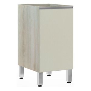 Balcão Sem Tampo 40cm Lis Legno Crem e Kashmir