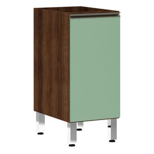 Balcão Sem Tampo 35cm Jade Com Verde Jade