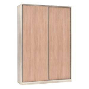 Guarda-roupa Solteiro 2 Portas De Correr 160 Cm Cumaru