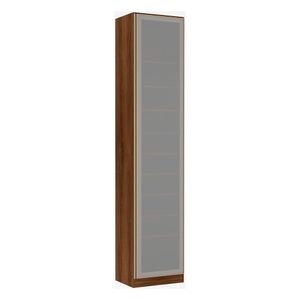 Guarda Roupa Sapateira 1 Porta Alumínio 50cm Prata