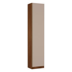 Guarda Roupa Sapateira 1 Porta 50cm Dourado Com Connect