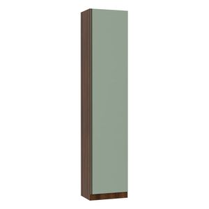 Guarda Roupa Sapateira 1 Porta 50cm Dourado Com Verde Jade