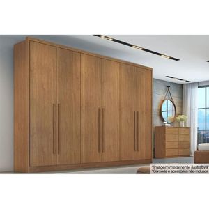 Guarda Roupa Casal 6 Portas E 6 Gavetas Robust-livorno Cumaru