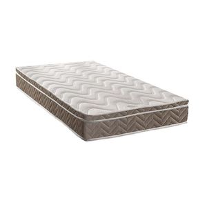 Colchão Solteiro Anatômico D33 / Confort Ultra Firme Euro Pillow Brown (78x188x25) - Paropas