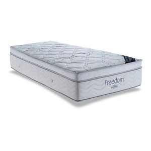 Colchão Solteiro Molas Visco Ensacadas Superpocket Freedom Ortopillow (78x188x32) - Ortobom