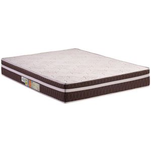 Colchão Casal Anatômico D28 - Orthoface Vip Euro Pillow Brown (138x188x30) - Polar