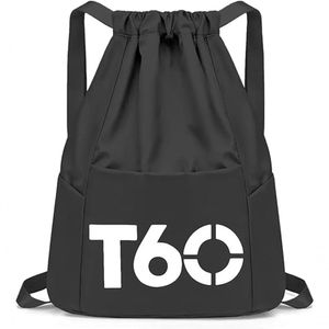 Bolsa Mochila Esportiva Compartimento Antifurto Semi Impermeável Ajustável Preto