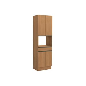 Módulo Cozinha Kappesberg Maxxi G751 C- 4 Portas 1 Gaveta E 1 Nicho P- Forno 70cm Canela-kappesberg