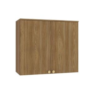 Módulo Cozinha Kappesberg Botanic Armário Botanic M632 C- 2 Portas 80cm Nogueira - Kappesberg