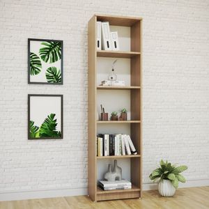 Estante Compacta Multiuso Sem Porta 178cm X 29.5cm X 48cm Canela