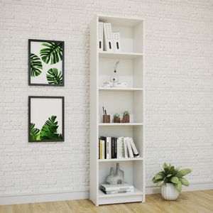 Estante Compacta Multiuso Sem Porta 178cm X 29.5cm X 48cm Branco