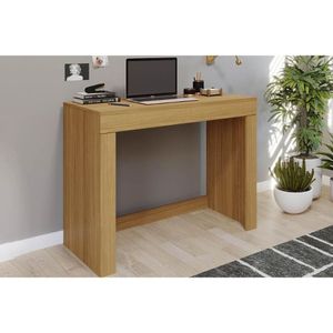 Mesa Computador Escrivaninha Cléo 1 Gaveta Nature - Permóbili