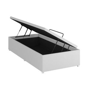 Cama Box Baú Solteiro Physical White (88x188x25) - Ortobom