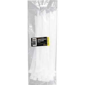 Abraçadeira Nylon Enforca Gato 7,6x250mm Branco C/ 1000 Un
