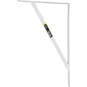 Suporte Braço Parede Mão Francesa Branca 40x25mm Tradestar