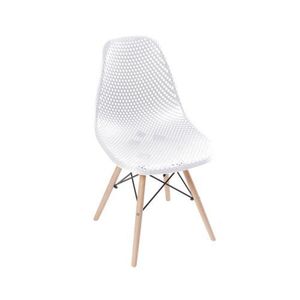 Cadeira Eames Design Colméia Eloisa Branca