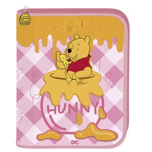 Fichário Argolado C/ Zíper Ursinho Pooh - 48 Folhas - Dac