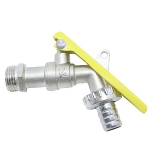 10 Unidades Torneira Para Jardim Esfera 1/2¨ Porta Cadeado Tradestar