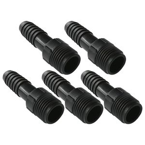 Kit C/ 5 Adaptador De Redução Interno 1/2 X 3/8 Preto
