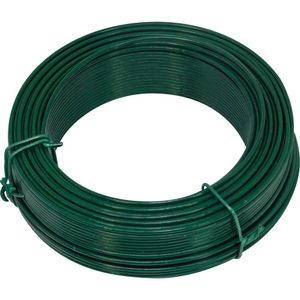 Arame P/ Tela Revestido Pvc 1kg Verde Bwg14 2,11mm Tradestar