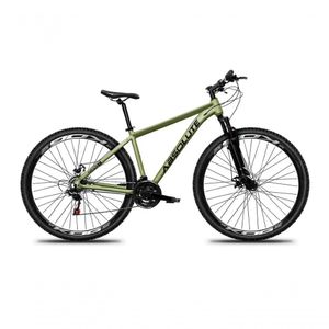 Bicicleta Aro 29 Absolute Nero 5 Alumínio 27v K7 Freio Disco Mecânico Garfo Suspensão - Oliva Tam.15