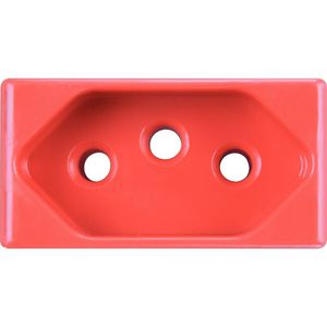 Módulo Tomada 2p+t Tramontina 20a 250v Vermelho Tramontina