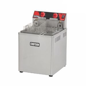 Fritadeira Elétrica De Mesa Zona Fria Fzm8 Croydon 15l óleo 2 Cestos 8000watts